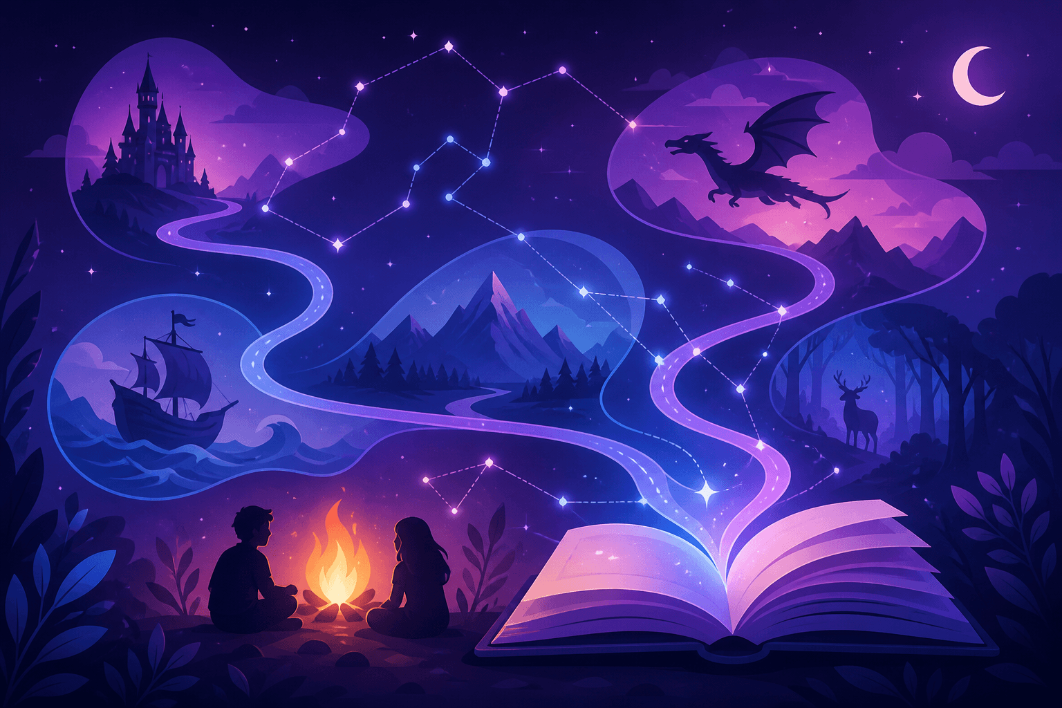 Storytelling — AI prompt category illustration